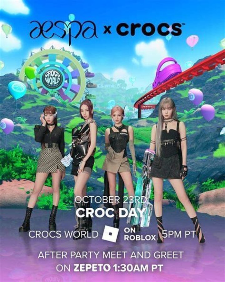 Aespa Will Perform A Virtual Roblox Concert For Crocs’ 20th Anniversary