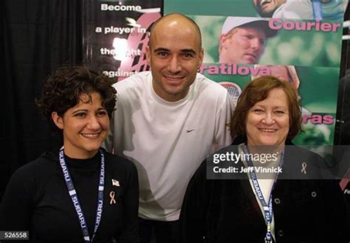 Andre Agassi Sister Tami Agassi Is An Author And Played Tennis On A College Scholarship
