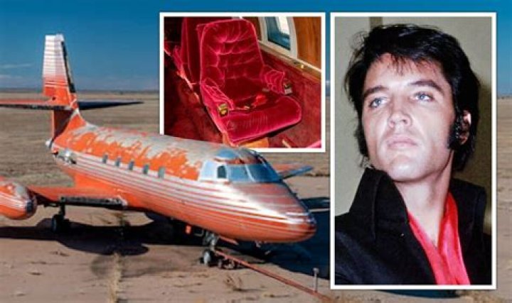 
Elvis Presley’s Private Jet Up for Auction — at $840k — After Being Abandoned in New Mexico Desert 