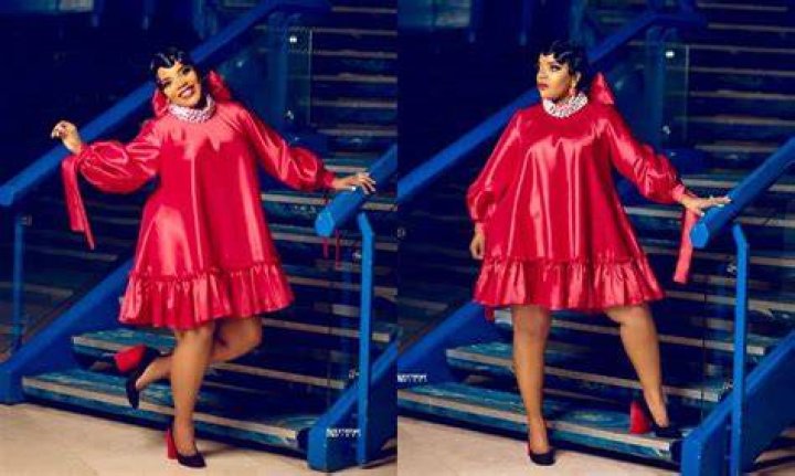 
Empress Njamah Stirs Reactions As She Steps Out In Red After Mourning Ada Ameh 