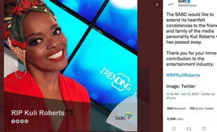 Kuli Roberts Cause Of Death Revealed- Actress Passed Away From Heart Attack Or Was She Sick?