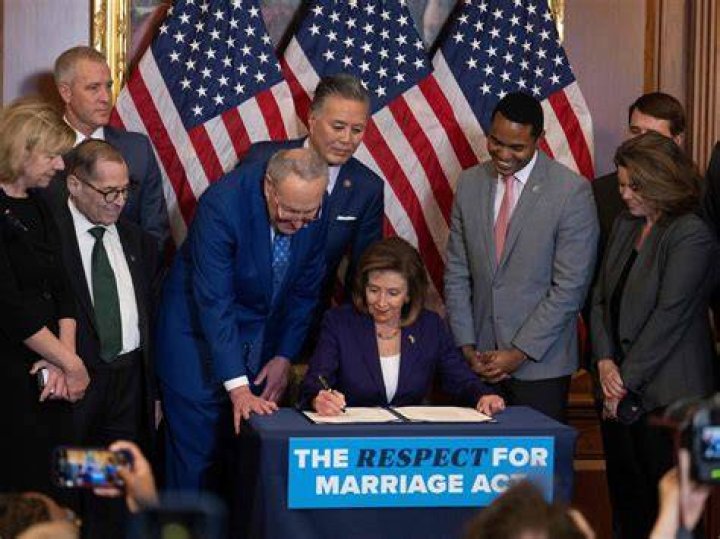 
Senate Passes Respect for Marriage Act with 12 Republicans Joining to Ensure Same-Sex Marriage Protections 